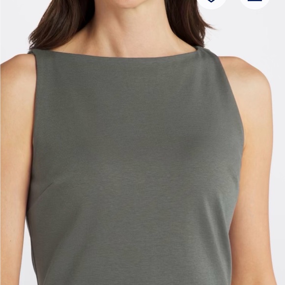 41 Hawthorn Sleeveless Grey Shift Dress - Workwear Stable - Size S - Picture 7 of 10